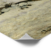 Poster Le Panier, ou Route sous neige à Honfleur, 1865 (Coin)