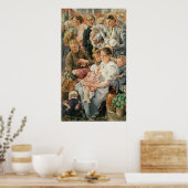 Poster Le panneau droit Femmes de The Age of the (Cuisine)