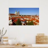 Poster Le panorama de Prague (Cuisine)
