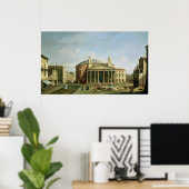 Poster Le Panthéon à Rome (Bureau à domicile)
