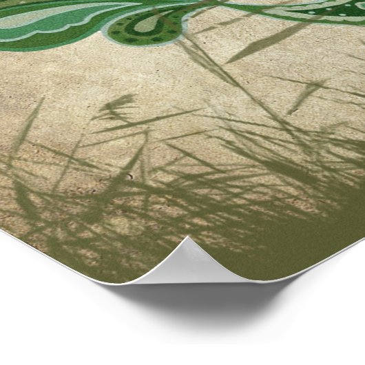 Poster Le paon (Coin)