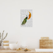 Poster Le paon sur la Lune (Cuisine)