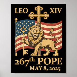 Poster Le Pape du Vatican Leo Xiv - Le 267ème Pape _9