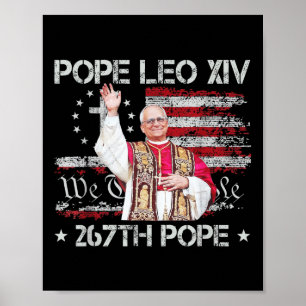 Poster Le Pape Leo Xiv - Dieu bénisse le Pape Leo Xiv 267