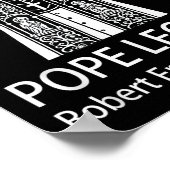 Poster Le pape Leo Xiv Robert Francis Prevost (Coin)