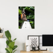Poster Le papillon (Bureau à domicile)