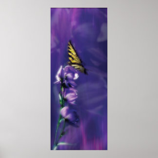 Poster le papillon