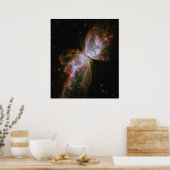 Poster Le papillon émerge d'une disparition stellaire dan (Cuisine)