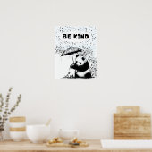 Poster Le paradis de Panda : Soyez gentil avec les amis p (Cuisine)