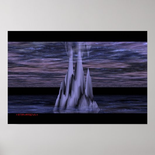 Poster Le Paradis de Tiamat (Devant)