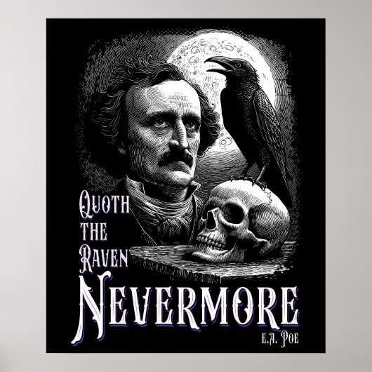 Poster Le paradis d'Edgar Allan Poe (Devant)