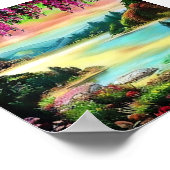 Poster Le paradis sur Terre - Un morceau de paradis chez (Coin)