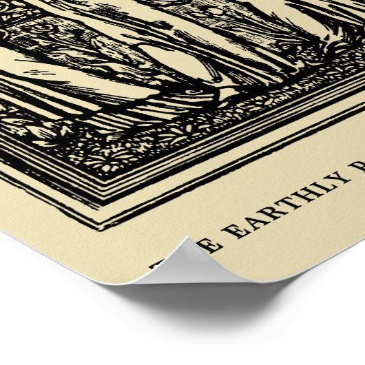 Poster Le paradis terrestre par William Morris (Coin)