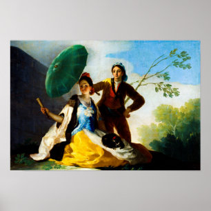 Poster Le Parasol de Francisco de Goya
