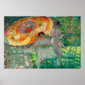 Poster Le Parasol du jardin (Devant)