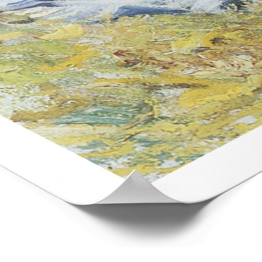 Poster Le Parasol Vert, Rose Guy de 1909 (Coin)