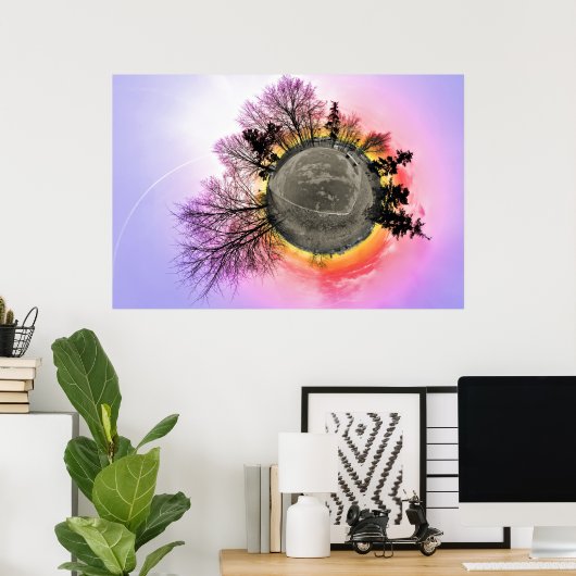 Poster Le parc (Bureau à domicile)