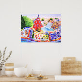 Poster Le Parc de Gaudi. (Cuisine)