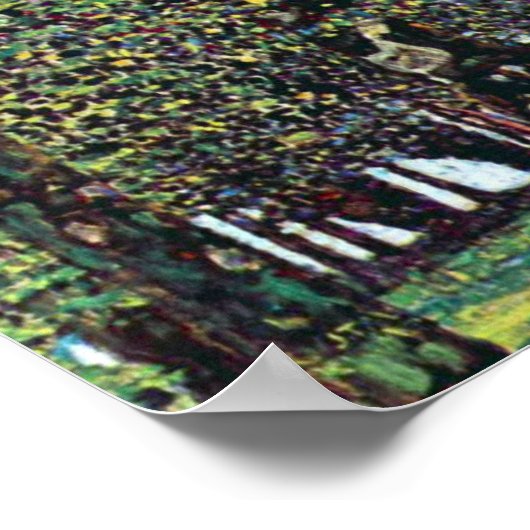 Poster Le parc de Gustav Klimt (Coin)