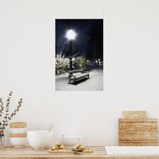 Poster Le parc de neige (Cuisine)