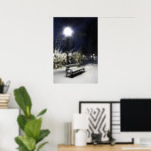 Poster Le parc de neige (Bureau à domicile)