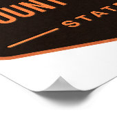 Poster Le Parc d'état du Mont Tamalpais (Coin)