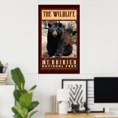 Poster Le parc du Mont Rainier Nat'l (Bureau à domicile)