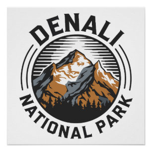 Poster Le Parc national de Denali