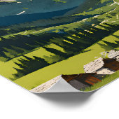 Poster Le parc national de Dolomiti Bellunesi (Coin)