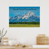 Poster Le Parc national de Grand Teton (Cuisine)