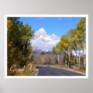 Poster Le Parc national de Grand Teton