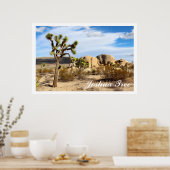 Poster Le Parc national de Joshua Tree (Cuisine)