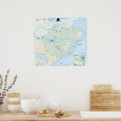 Poster Le Parc national de Katmai (Cuisine)