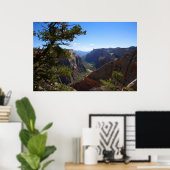 Poster le parc national de la zion (Bureau à domicile)