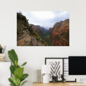 Poster le parc national de la zion (Bureau à domicile)