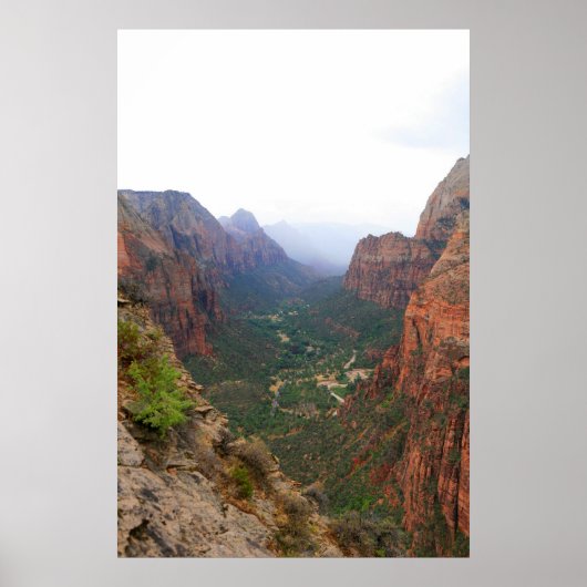 Poster le parc national de la zion (Devant)