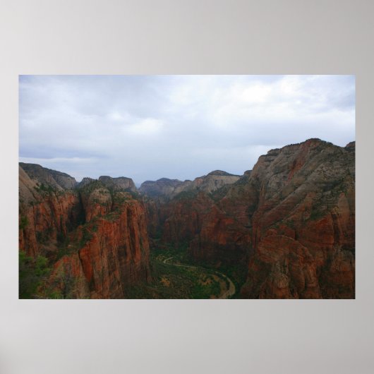 Poster le parc national de la zion (Devant)