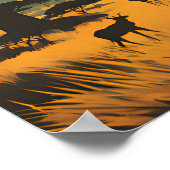 Poster Le Parc national de Nairobi (Coin)