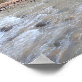 Poster Le Parc national de Narrows Zion (Coin)