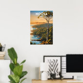 Poster Le Parc national de Noosa (Bureau à domicile)