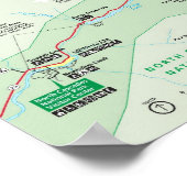 Poster Le Parc national de North Cascades (Coin)