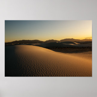 Poster Le parc national de White Sands