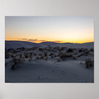 Poster Le parc national de White Sands