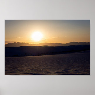 Poster Le parc national de White Sands