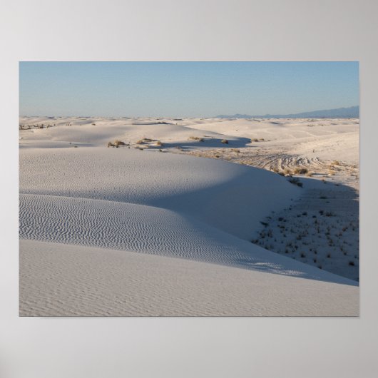 Poster Le parc national de White Sands (Devant)