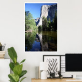 Poster Le Parc national d'El Capitan Yosemite (Bureau à domicile)