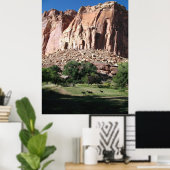 Poster Le Parc national du Capitol Reef (Bureau à domicile)