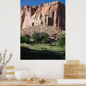Poster Le Parc national du Capitol Reef (Cuisine)