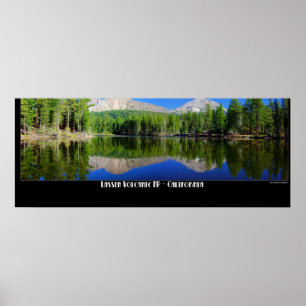 Poster Le Parc national volcanique de Lassen