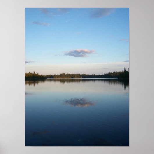 Poster Le Parc provincial de La Verendrye (Devant)